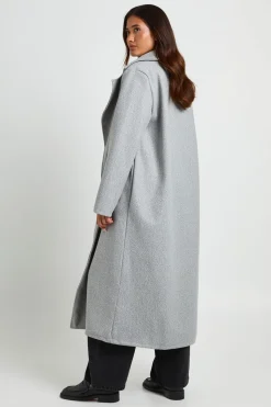 Manteau Maxi Oversize Effet Laine