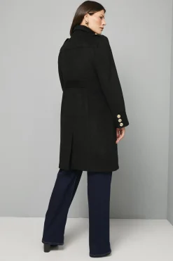 Manteau Militaire Boutonné