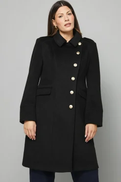 Manteau Militaire Boutonné