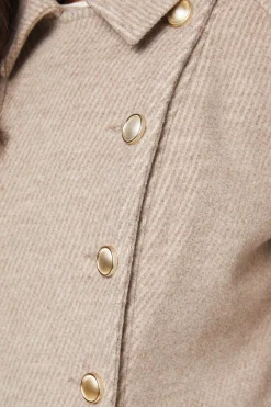 Manteau Militaire Boutonné