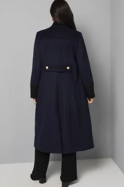 Wallis Manteau Militaire Croisé à Col Cheminée<Femme Manteaux Et Vestes D’Automne|Vestes & Manteaux