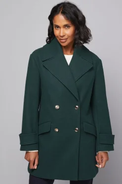 Wallis Manteau Mi-Long à Double Boutonnage<Femme Manteaux Et Vestes D’Automne|Vestes & Manteaux