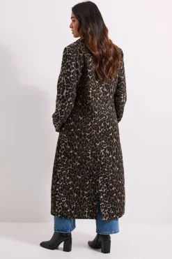 Dorothy Perkins Manteau Mi-Long en Laine Imprimé Petite Taille<Femme Manteaux Et Vestes D’Automne|Vestes & Manteaux