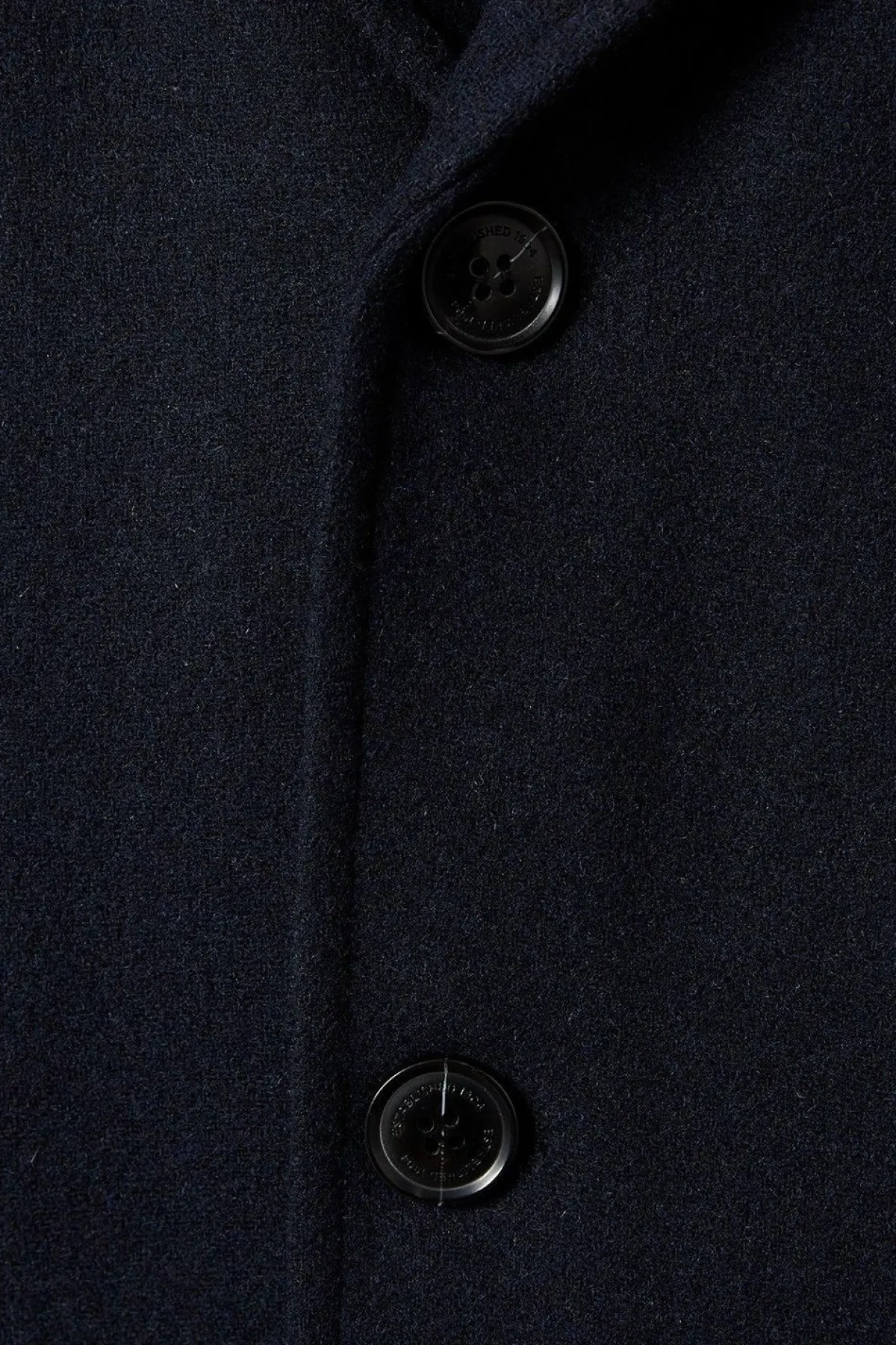 Burton Manteau Signature 3 Boutons en Mélange de Laine Epsom<Homme Manteaux Et Vestes