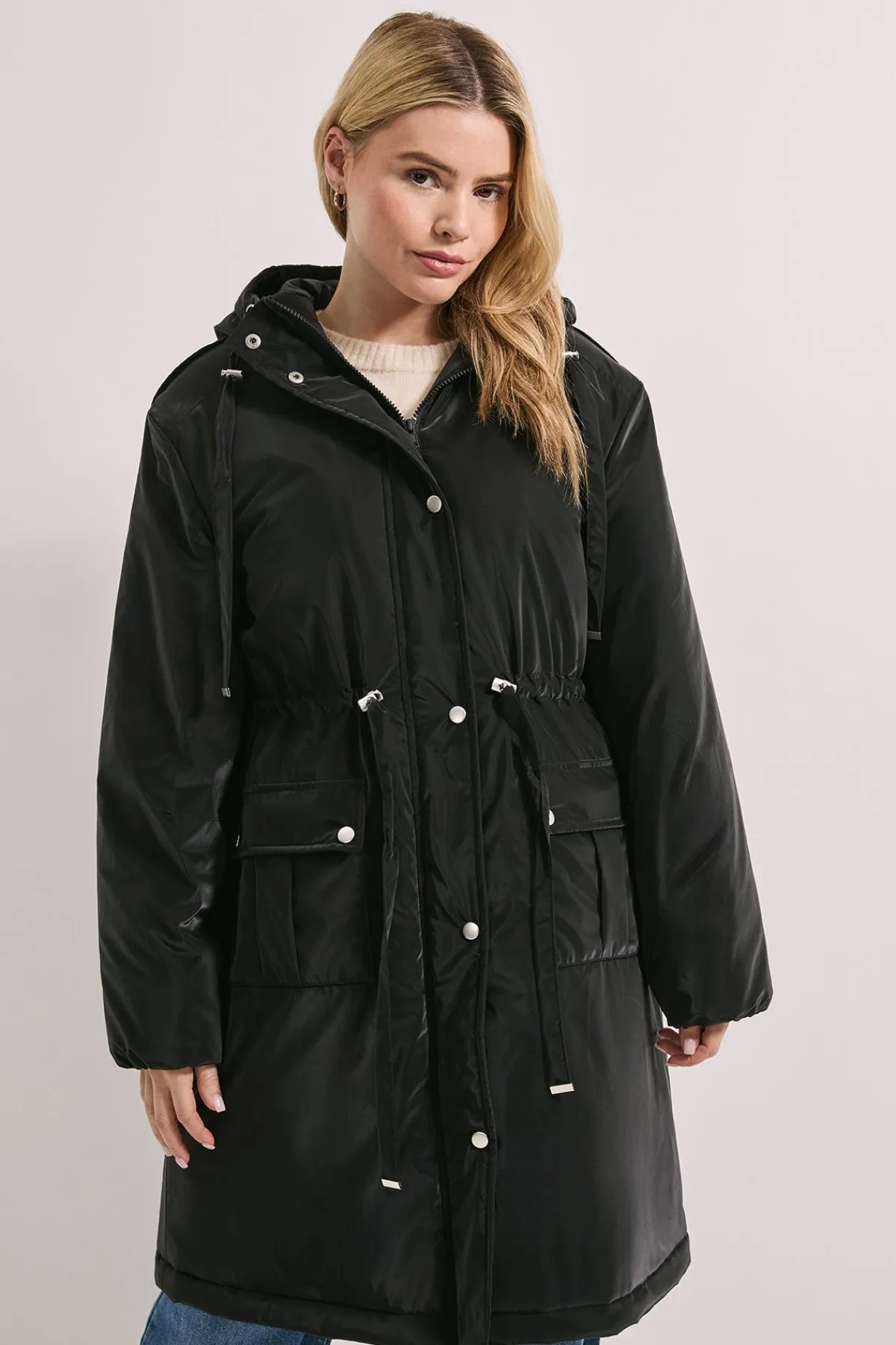 Dorothy Perkins Manteau Parka à Manches Bouffantes<Femme Vestes & Manteaux