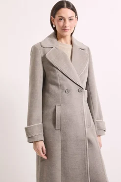 Wallis Manteau à Passepoil Contrastant Principles by<Femme Vestes & Manteaux