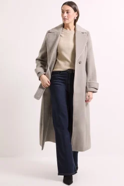 Wallis Manteau à Passepoil Contrastant Principles by<Femme Vestes & Manteaux