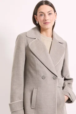 Wallis Manteau à Passepoil Contrastant Principles by<Femme Vestes & Manteaux