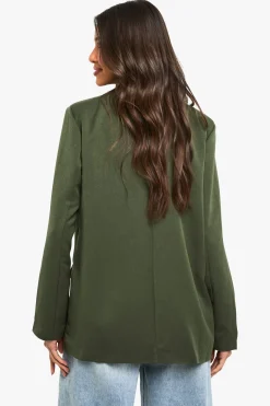 Marl Blazer surdimensionné ajusté