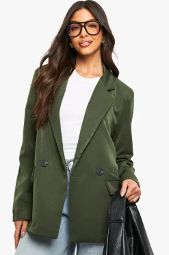 Marl Blazer surdimensionné ajusté