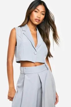 Marl Gilet Court Sur Mesure