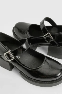 Mary Janes à talons massifs