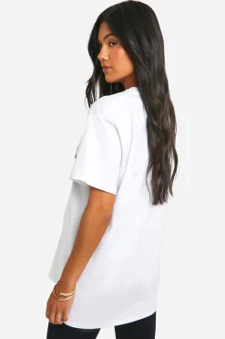 Maternité Mama T-shirt oversize à motif léopard