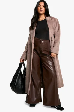 Maternité Pantalon en synthétique à jambes larges