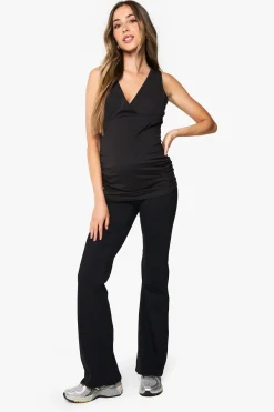 Maternité Ultra-doux Sculptant Soutien pour le Ventre Yoga Flares