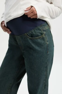 Maternity Over The Bump Wide Leg Jeans