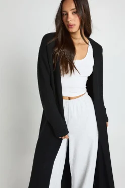 Maxi Cardigan Long En Maille Ultra Douce