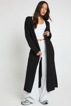 Maxi Cardigan Long En Maille Ultra Douce
