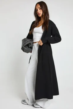 Maxi Cardigan Long En Maille Ultra Douce