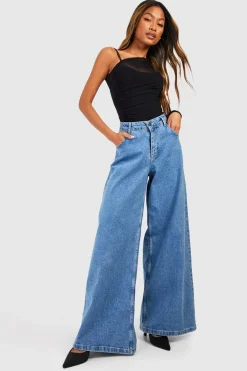 boohoo Mesh Rouche Une pièce une par-dessus l'épaule<Femme Tops