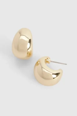 Mini Chunky Hoop Earrings