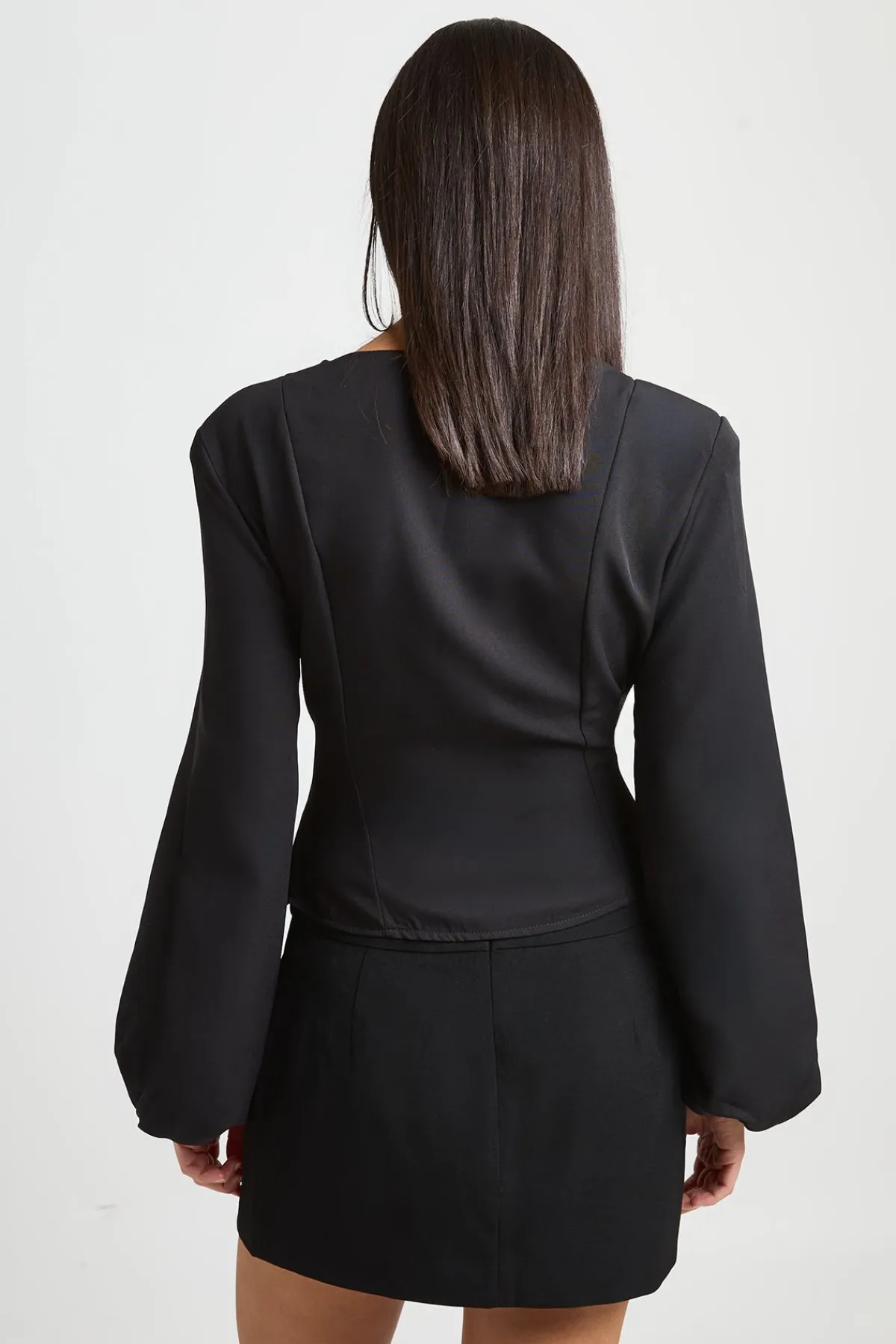 boohoo Mini-jupe Ajustée<Femme Tailleurs|Jupes