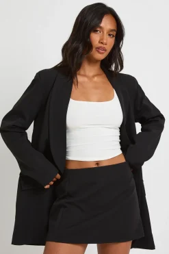 boohoo Mini-jupe Ajustée Petite<Femme Tailleurs|Jupes