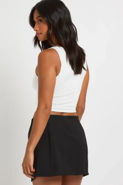 boohoo Mini-jupe Ajustée Petite<Femme Tailleurs|Jupes