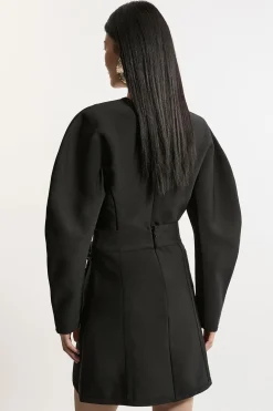 Mini-Jupe Asymétrique Bandage Moulante Petite Taille