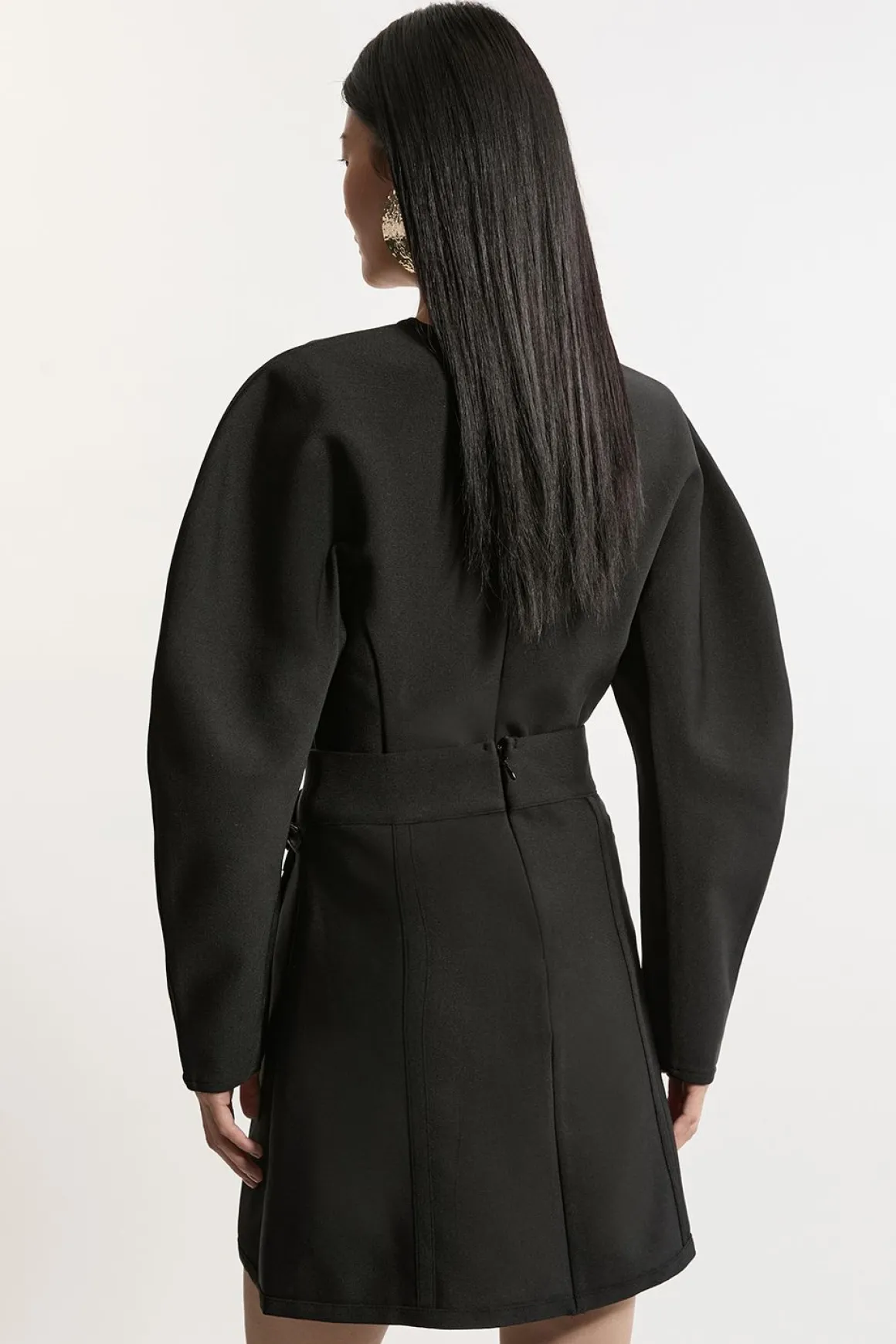 Mini-Jupe Asymétrique Bandage Moulante Petite Taille