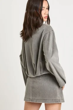 boohoo Mini-jupe Effet Daim Vintage<Femme Ensembles