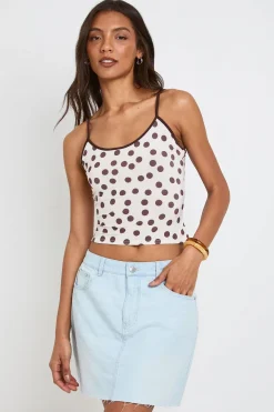 boohoo Mini-jupe En Denim Coupe Tall<Femme Jupes|Denim