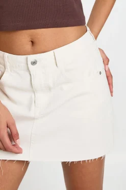 Mini jupe en denim Petite