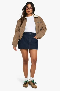 Mini jupe en denim Petite