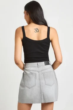 Mini-jupe En Jean Pour Grandes Tailles