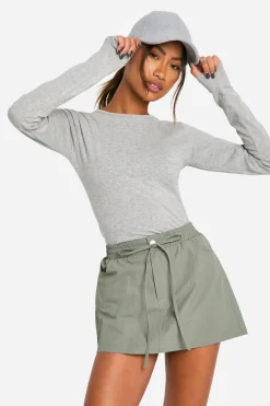 Mini-jupe en nylon
