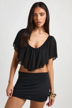 boohoo Mini-jupe Moulante Effet Mat<Femme Jupes|Jupes