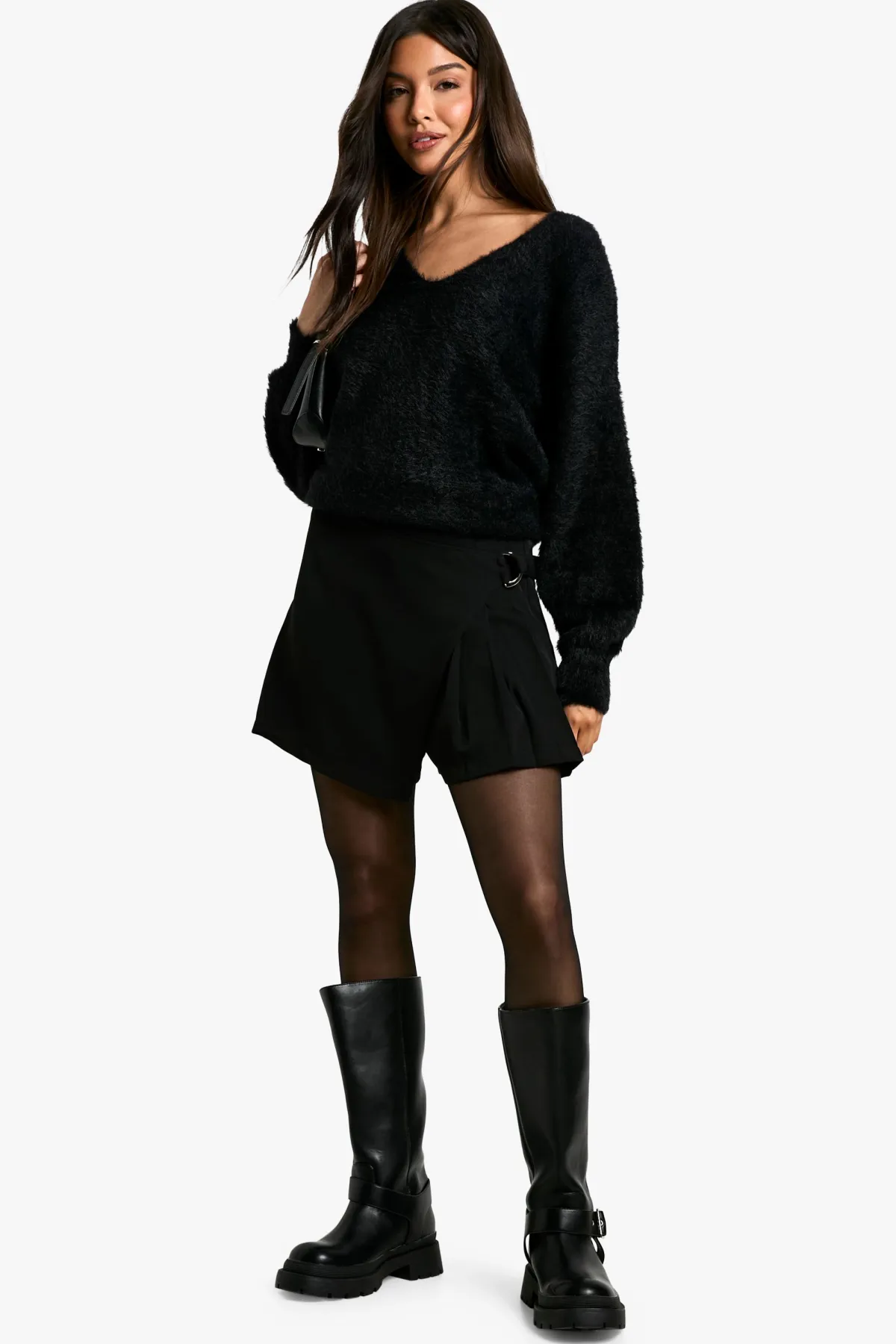 boohoo Mini jupe plissée<Femme Jupes|Jupes