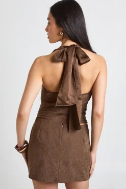 boohoo Mini-jupe Texturée Effet Pêche<Femme Jupes|Jupes