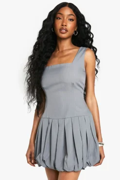 Mini Robe Bouffante Plissée