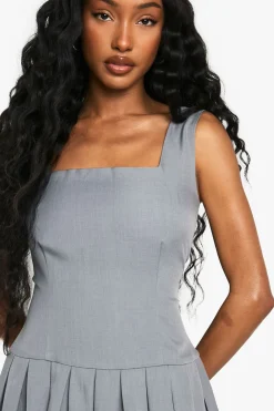 Mini Robe Bouffante Plissée