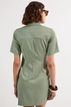 KarenMillen Mini robe chemise structurée douce sur mesure<Femme Tailleurs|Robes