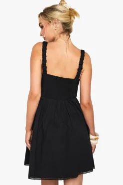 boohoo Mini robe de laitière en coton<Femme Robes Patineuses|Robes