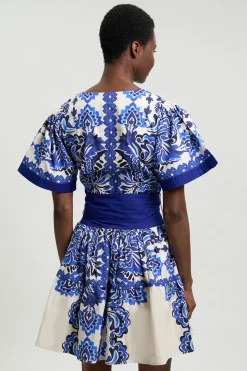 Mini Robe En Popeline De Coton À Imprimé Carreaux Petite