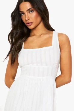 Mini Robe À Rayures En Seersucker Petite