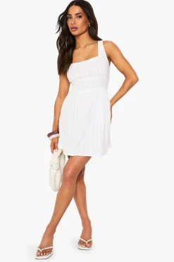 Mini Robe À Rayures En Seersucker Petite