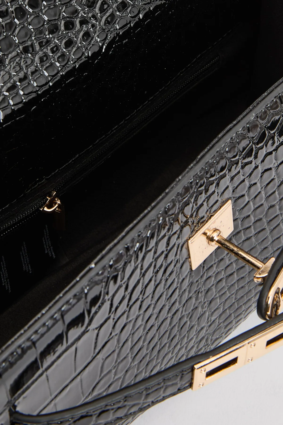 boohoo Mini Sac À Détail Boucle Et Sangle Effet Croco< Sacs À Bandoulière|Sacs Bandoulière