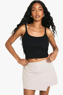 boohoo Mini-skort asymétrique<Femme Shorts