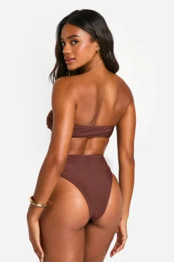 Mix & Match Culotte de Bikini à Taille Haute
