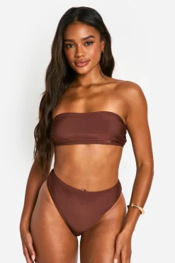 Mix & Match Culotte de Bikini à Taille Haute